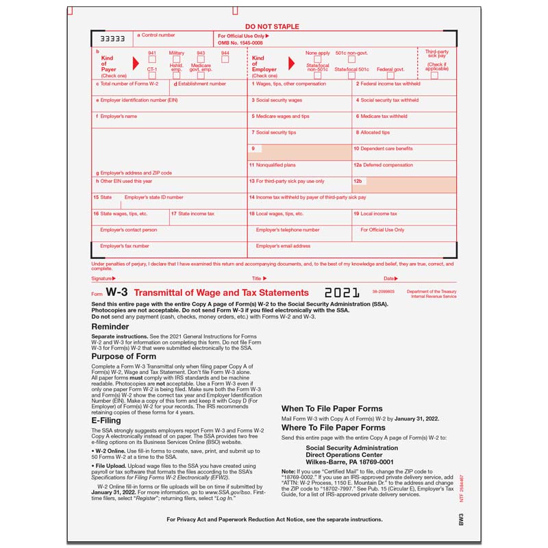 w 3 laser transmittal form pa w 3 form